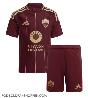 AS Roma Paulo Dybala #21 Hjemmebanetrøje Børn 2024-25 Kortærmet (+ Korte bukser)